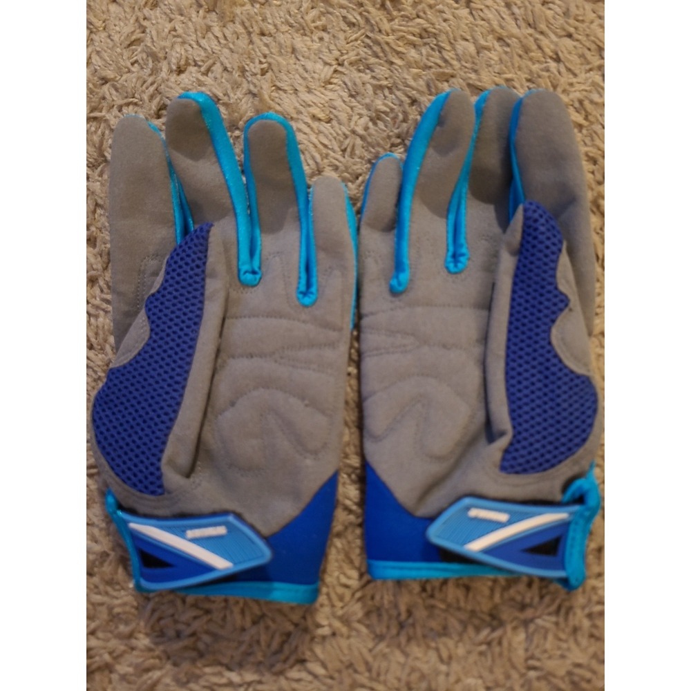 ANSWER RACING GLOVES Adult Large TUCKER ROCKY Blue Excellent Condition - Picture 4 of 5